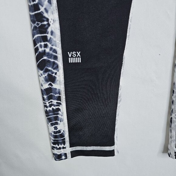 VICTORIA'S SECRET VSX SPORT Knockout Leggings GRAY BLACK size S Athleisure Cute - Picture 8 of 9